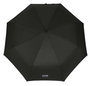 Safta Business 58XX Parapluie automatique pliable 58 cm, noir (Nylon 900D, cuir PVC)