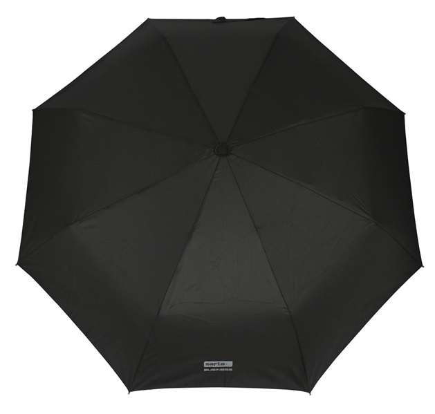Safta Business 58XX Parapluie automatique pliable 58 cm, noir (Nylon 900D, cuir PVC) Safta Business 58XX Parapluie automatique pliable 58 cm, noir (Nylon 900D, cuir PVC)