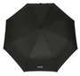 Safta Business 58XX Parapluie automatique pliable 58 cm, noir (Nylon 900D, cuir PVC)