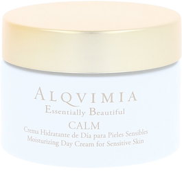 Alqvimia Crème Calme Essentiellement Belle 50 ml - Crème apaisante et hydratante pour peaux sensibles