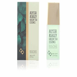 Alyssa Ashley Green Tea Essence Eau de Toilette 100 ml Vaporisateur pour Femme - Parfum Floral Vert Energisant