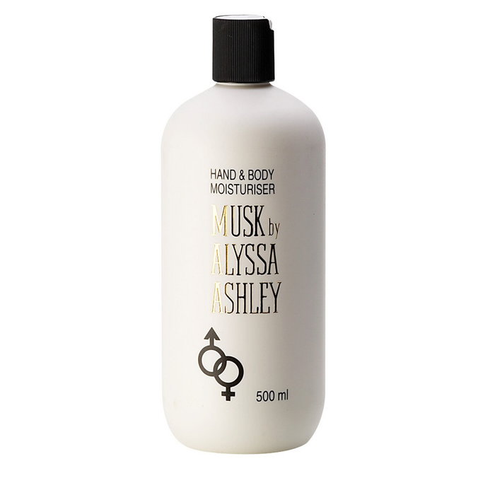 Alyssa Ashley Lait Hydratant Pour les Mains et le Corps au Musk 500 mL, pour peaux sèches, avec huiles adoucissantes et émollientes Alyssa Ashley Lait Hydratant Pour les Mains et le Corps au Musk 500 mL, pour peaux sèches, avec huiles adoucissantes et émollientes