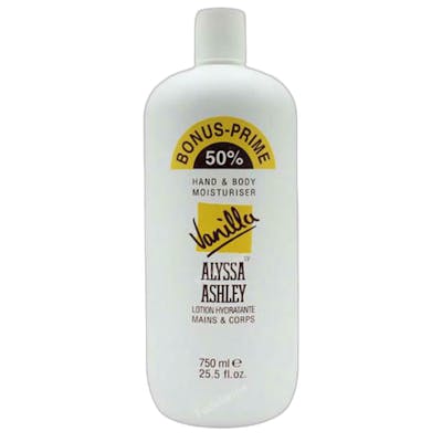 Alyssa Ashley Lait corporel hydratant Vanilla 750 ml Alyssa Ashley Lait corporel hydratant Vanilla 750 ml