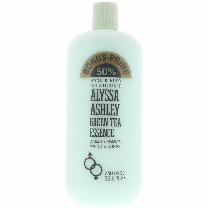 Alyssa Ashley Green Tea Essence Crème hydratante mains et corps 750 ml