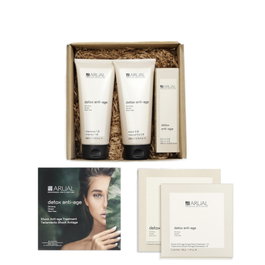 Arual Pack Détox - Ch200 + Masc200 + Sérum + Traitement - Ensemble de Soins Capillaires