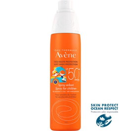 Avène Spray Solaire Indice 50+ pour Enfants 200ml - Protection Très Haute, Résistant à l'Eau