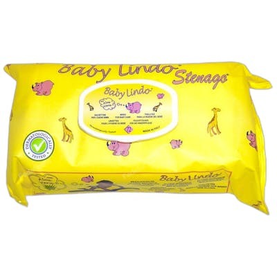 BABY LINDO Toallitas infantiles avec aloe vera - 72 unités BABY LINDO Toallitas infantiles avec aloe vera - 72 unités