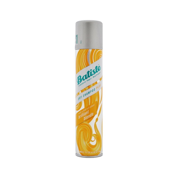Batiste Champoo Seco Blond Dry Shampoo 200 mL - Pour cheveux clairs, absorbe la graisse, redonne du volume et de la fraicheur instantanee sans eau Batiste Champoo Seco Blond Dry Shampoo 200 mL - Pour cheveux clairs, absorbe la graisse, redonne du volume et de la fraicheur instantanee sans eau