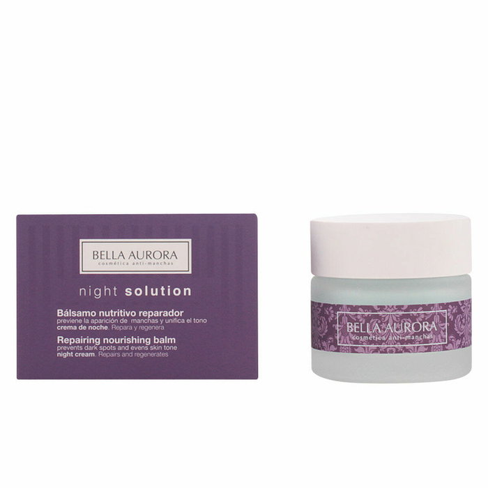 Bella Aurora Night Solution Baume nutritif réparateur anti-taches 50 ml
