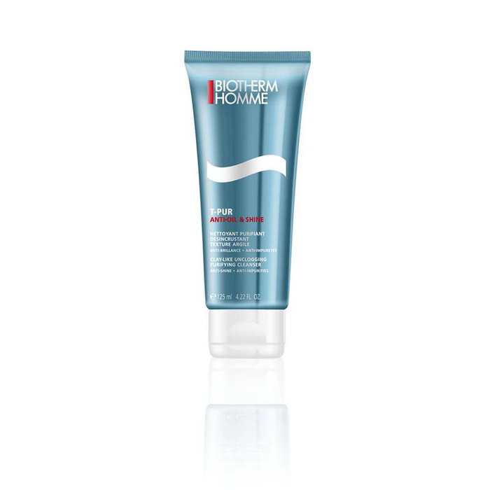 Biotherm HOMME T-PUR Nettoyant Purifiant Anti-Huile et Brillance 125 ml