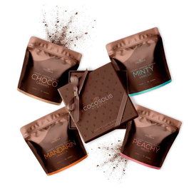 Cocosolis Box 4 Gommages au Café Corps 4 x 70 g - Soin Luxueux