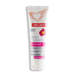 Daen Crème Mains à la Rose Musquée 75 ml + 15 ml - Hydratante, Nutritive, Protection Collagène