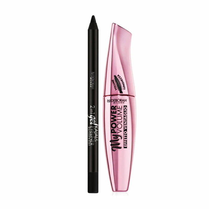 Maquillage pour les yeux Deborah 123781 Noir 10 ml Eyeliner 2 Pièces Maquillage pour les yeux Deborah 123781 Noir 10 ml Eyeliner 2 Pièces