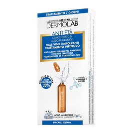 Deborah Dermolab - Sérum Concentré Visage Anti-Âge - Boîte de 7 Ampoules