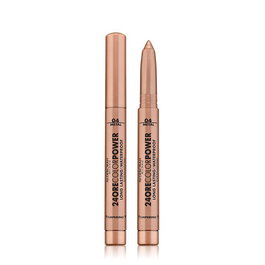 Deborah Dh Eyeshadow Color Power 04 Marron - Ombre à paupières en stick waterproof longue tenue, texture crémeuse facile à estomper