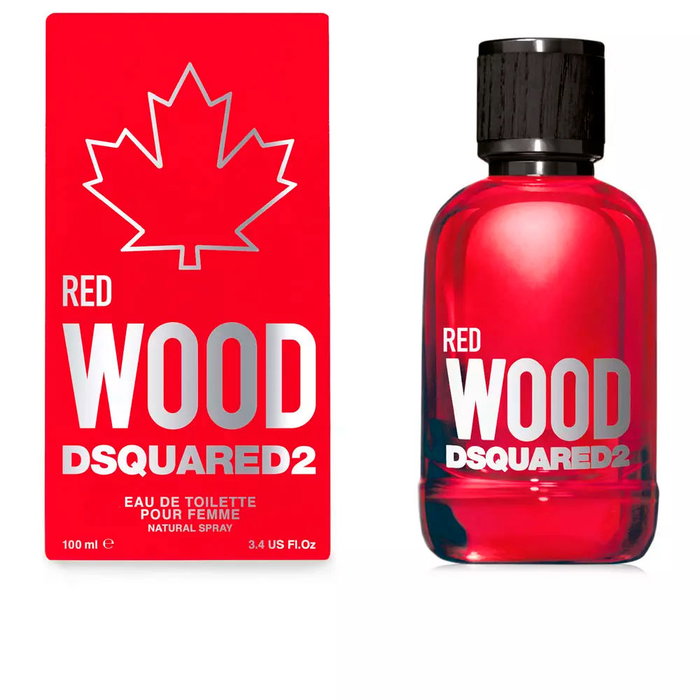 DSQUARED2 RED WOOD POUR FEMME Eau de Toilette Vaporisateur 100 ml Floral Fruité