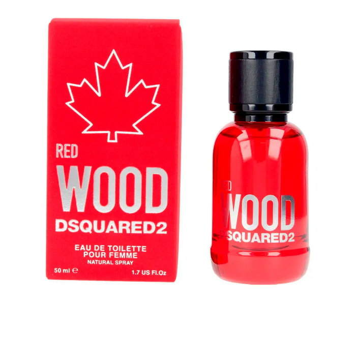 Dsquared2 Red Wood Eau de Toilette Vaporisateur 50 ml Femme Floral Fruité Dsquared2 Red Wood Eau de Toilette Vaporisateur 50 ml Femme Floral Fruité