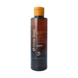 Gisele Denis Gel Protecteur Solaire FPS 15, 200 mL, pour peaux sensibles et délicates, avec collagène naturel, hydratant et réparateur