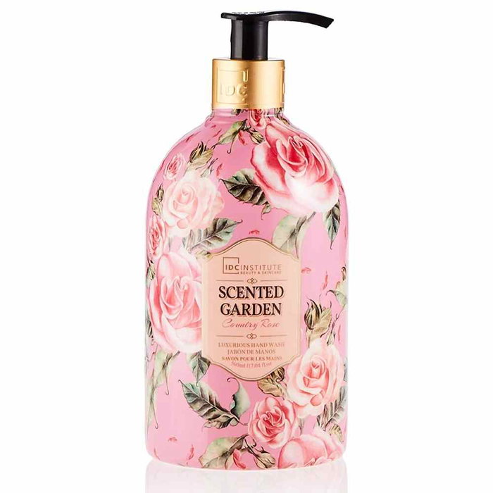 Idc Savon Liquide Mains 500 mL Rose - Lavage Mains Parfumé pour le Jardin ou la Maison Idc Savon Liquide Mains 500 mL Rose - Lavage Mains Parfumé pour le Jardin ou la Maison