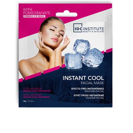 Idc Institute Masque Glacé Raffermissant Visage à l'Extrait de Grenade - Mascarilla Facial Effet Froid Reboostante et Revitalisante