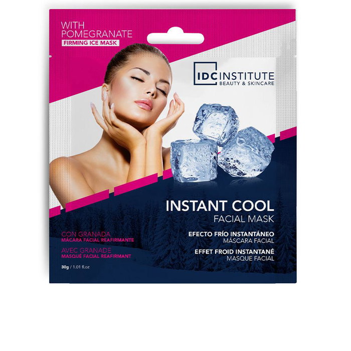 Idc Institute Masque Glacé Raffermissant Visage à l'Extrait de Grenade - Mascarilla Facial Effet Froid Reboostante et Revitalisante Idc Institute Masque Glacé Raffermissant Visage à l'Extrait de Grenade - Mascarilla Facial Effet Froid Reboostante et Revitalisante
