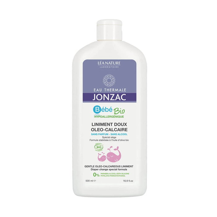 Jonzac Liniment Doux Oléo-Calcaire pour Bébé et Soin de la Peau - 500 mL Jonzac Liniment Doux Oléo-Calcaire pour Bébé et Soin de la Peau - 500 mL