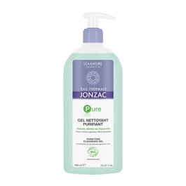 Jonzac Pure Gel Nettoyant Purifiant 400 mL pour le Visage - Soin de Peau