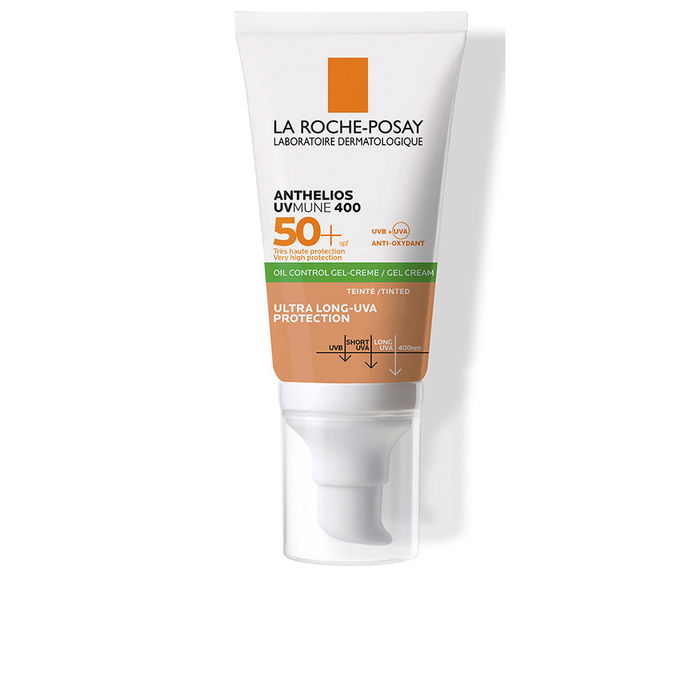 La Roche Posay Anthelios UVMune 400 Gel-Crème Teinté Anti-Huile SPF50+ 50 ml La Roche Posay Anthelios UVMune 400 Gel-Crème Teinté Anti-Huile SPF50+ 50 ml
