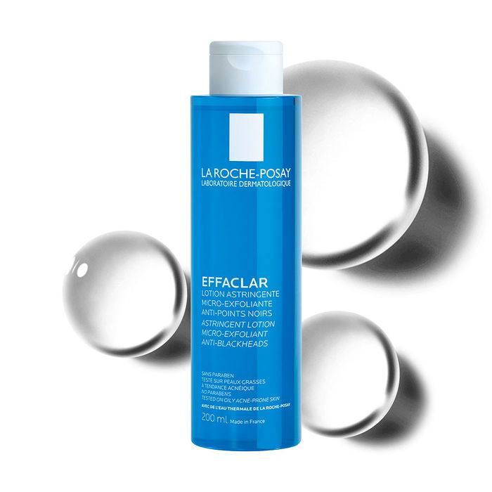 La Roche Posay Lotion Astringente Effaclar pour Peaux Mixtes à Grasses ou à Tendance Acnéique 200 ml