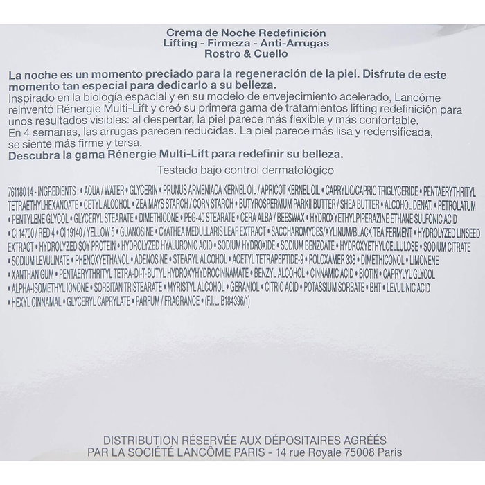Crème visage Lancôme 24767 50 ml 250 ml