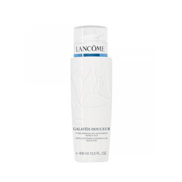 Lancôme Galatéis Douceur - Lait Démaquillant Nettoyant Visage et Yeux 400 ml - Pour Peaux Normales à Mixtes