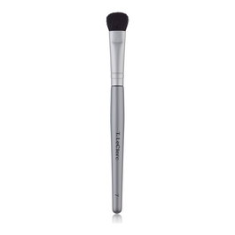Leclerc Broche à Maquillage Pinceau Eye Base 7 Noir - Pour l'Application Précise des Fards à Paupières, Définition et Finition Professionnelle