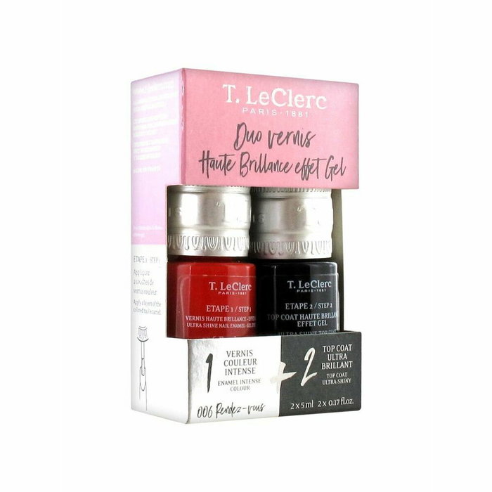 Vernis à ongles LeClerc Coffret Nº 006 Rendez Vous Vernis à ongles LeClerc Coffret Nº 006 Rendez Vous