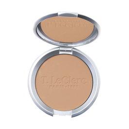 Leclerc Poudre Compact Teintée Matifiante, Nuance Safran 16, Pour une Peau Parfaite
