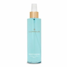 Luminus Tonique 200 mL aux Algues Marines et Hamamélis - Nettoyant Doux Minéralisant, Protection Anti-Pollution, Relaxant pour Peaux Sensibles et Yeux Fatigués