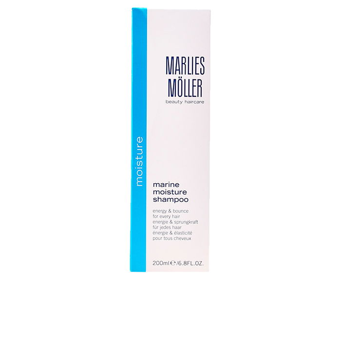 Marlies Möller Shampoing Marine Moisture 200 ml pour Tout Type de Cheveux