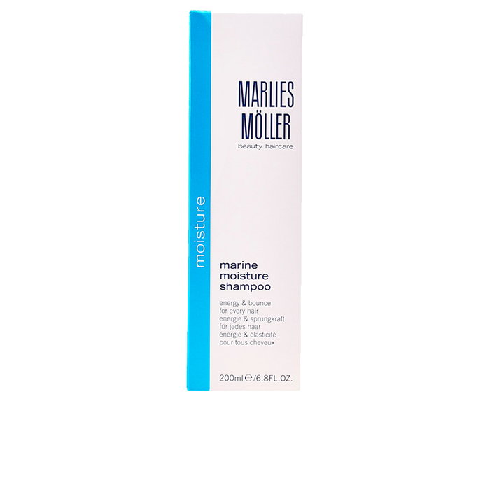 Marlies Möller Shampoing Marine Moisture 200 ml pour Tout Type de Cheveux