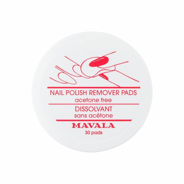 Mavala Disques de dissolution pour vernis à ongles, 30 unités