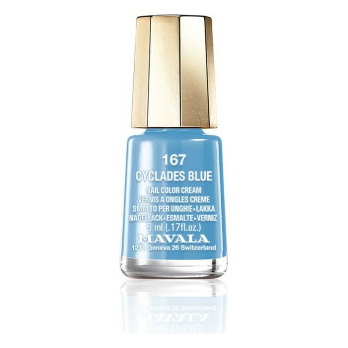 Vernis à ongles Mavala 167-cyclades blue 5 ml Vernis à ongles Mavala 167-cyclades blue 5 ml
