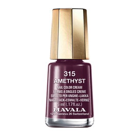 Mavala Vernis à Ongles N°315 Amethyst - Soin & Brillant - Coloration Violette Améthyste