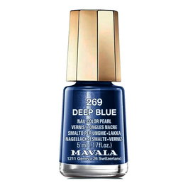 Mavala Vernis à Ongles 269 Deep Blue - Vernis Résistant Longue Tenue, Bleu Profond