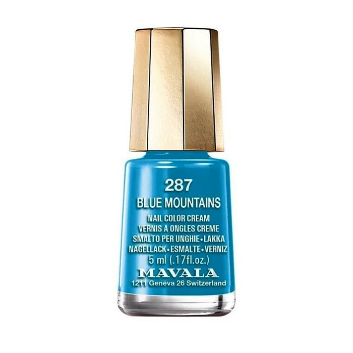 Mavala Vernis à Ongles Inspiration Bleue Mont.287 - Bleu Mavala Vernis à Ongles Inspiration Bleue Mont.287 - Bleu
