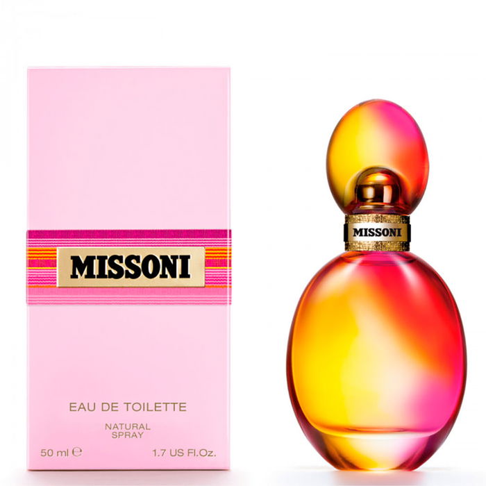 Missoni Eau de Toilette Vaporisateur Femme 50 ml Notes Florales Fruitées et Aromatiques