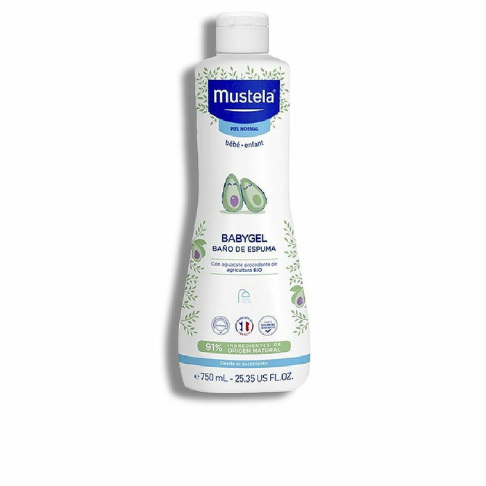 Mustela Babygel bain moussant pour bébé et enfant 750 ml