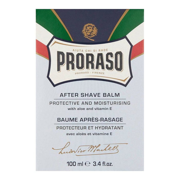 Proraso Blue Baume après-rasage Aloe Vera et Vitamine E 100 ml