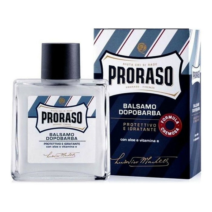 Proraso Blue Baume après-rasage Aloe Vera et Vitamine E 100 ml