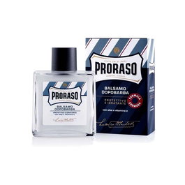 Proraso Balsamo Après Rasage à l'Aloe Vera et Vitamine E 100 ml, Soin Apaisant pour Peau Irritée, Baume Rafraîchissant