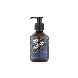 Proraso Shampoing pour Barbe Citron Azur Lime 200 ml - Nettoyant Doux à Base d'Ingrédients Naturels, Sans Parabènes ni Silicones