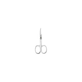 QVS Ciseaux à Ongles Droits avec Pointe Rondes et Récourbée pour Soin et Manucure
