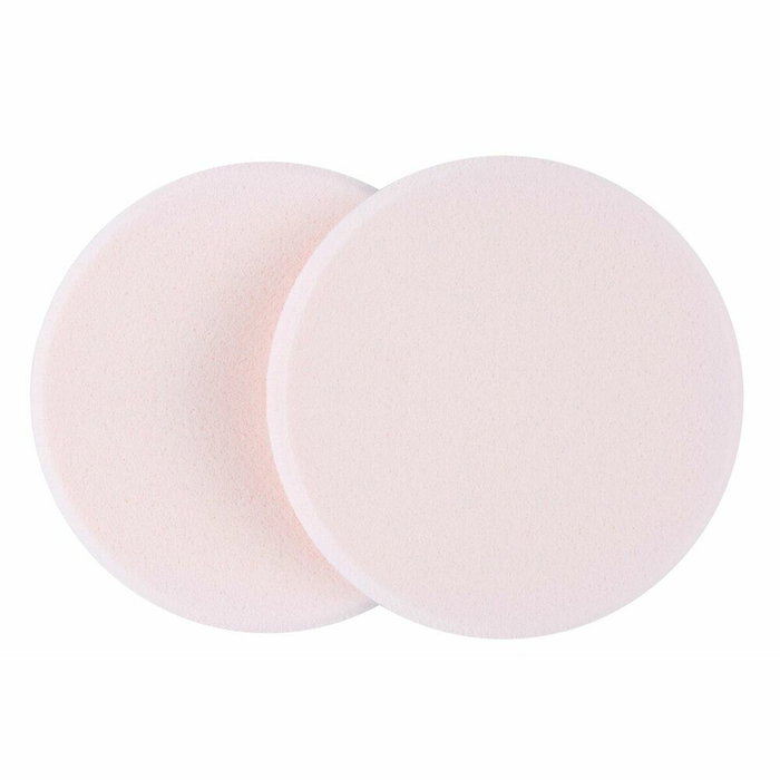 QVS Lot de 2 éponges de maquillage rondes, texturées, souples et hypoallergéniques pour une application parfaite QVS Lot de 2 éponges de maquillage rondes, texturées, souples et hypoallergéniques pour une application parfaite